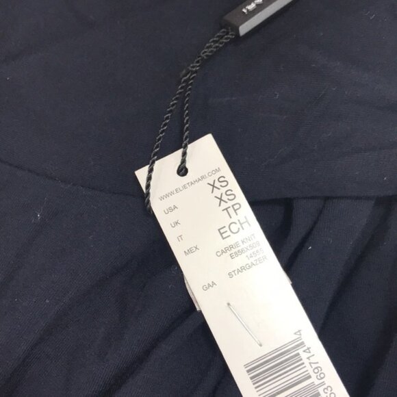 Elie Tahari Carrie Mock-Neck Sheer Blouse - Picture 6 of 10